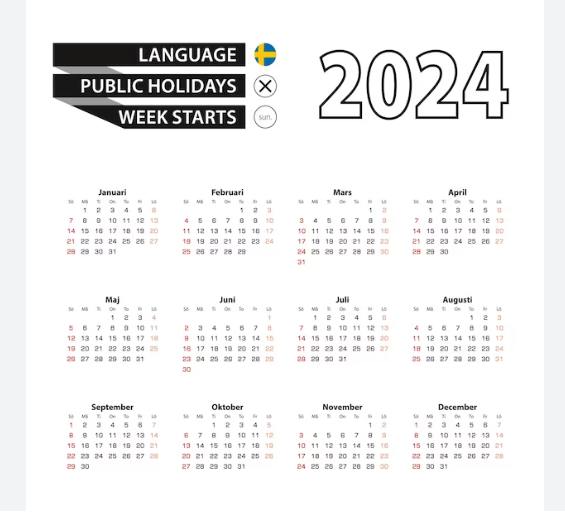 Arbetstimmar per månad 2024 - Prognos 